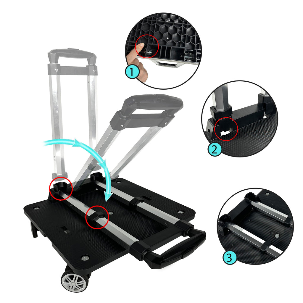 Mr. Peanut's Pet Carrier/Luggage  Cart