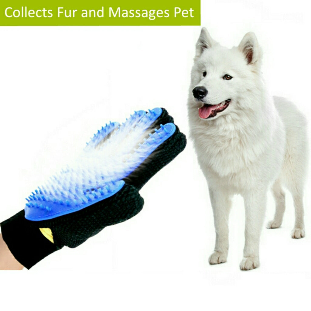 Mr. Peanut's 2 Pak Pet Grooming Gloves