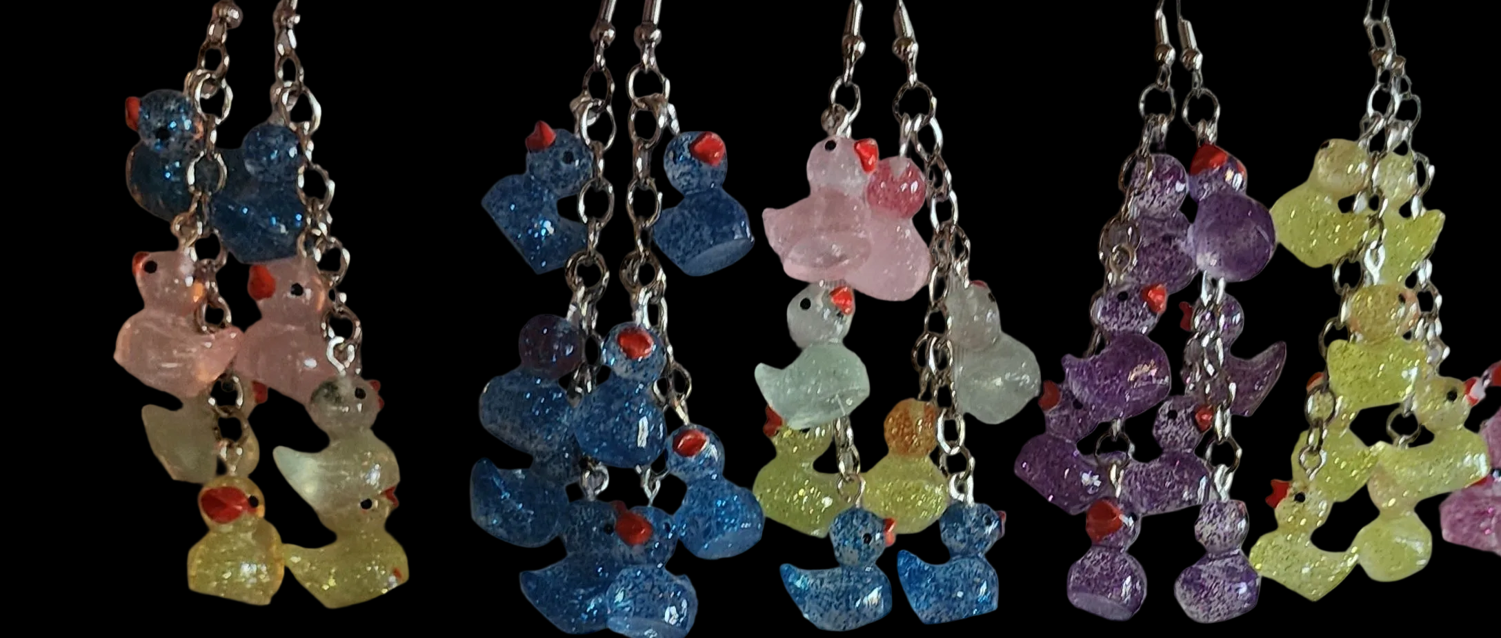 Duck Earrings & Braclets for Jeepsters.