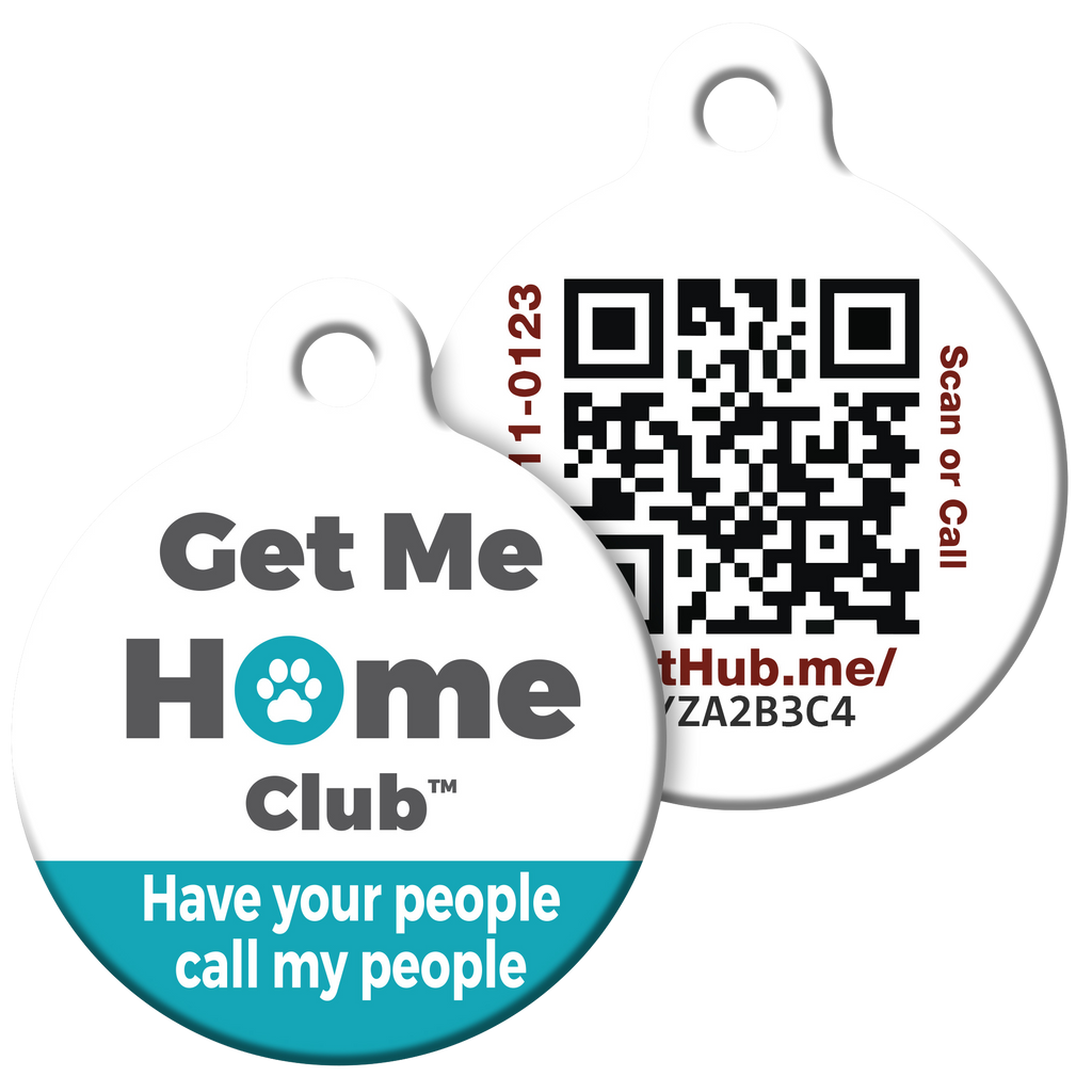 Pet ID Tag – Original Get Me Home Club