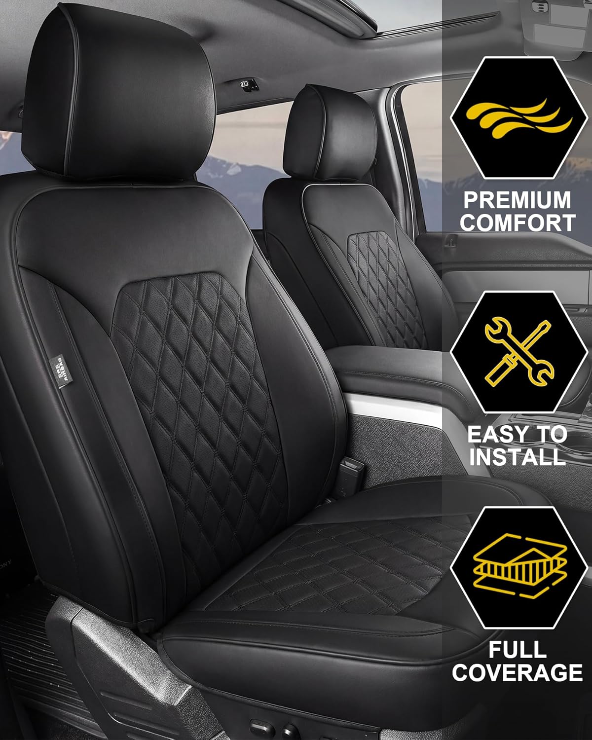 Custom Fit Seat Covers for Ford F150,