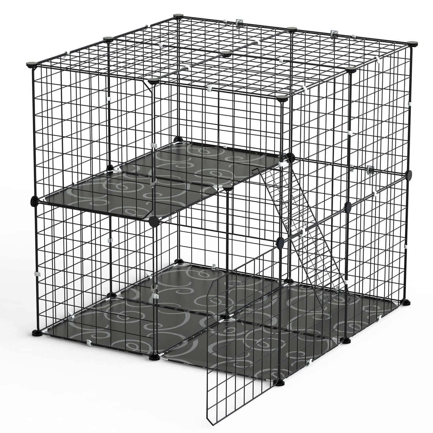 2Tier Cat Cage Playpen Indoor