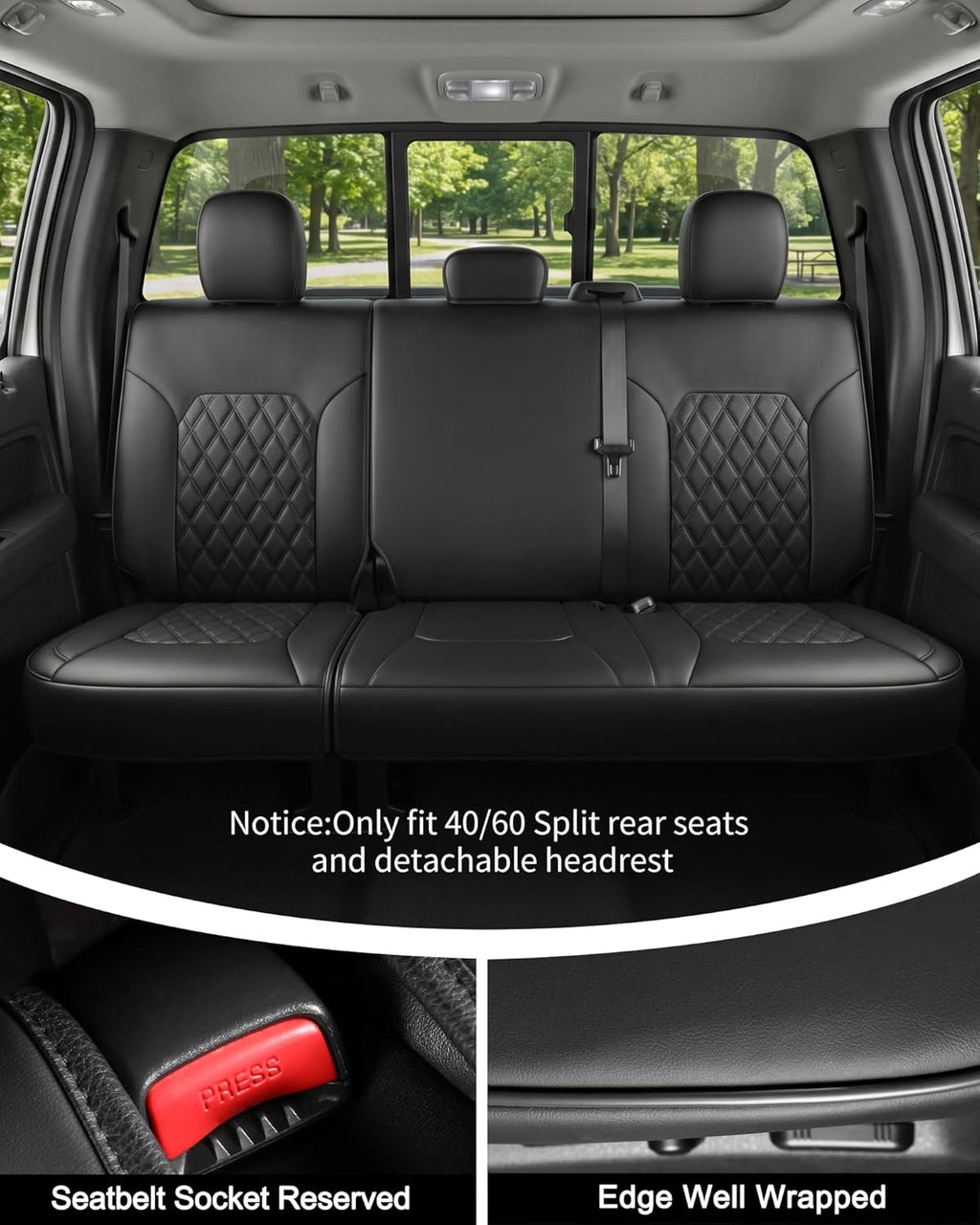 Custom Fit Seat Covers for Ford F150,