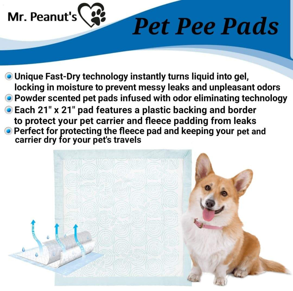 Mr. Peanut’s Premium Absorbent Gel Pee Pads