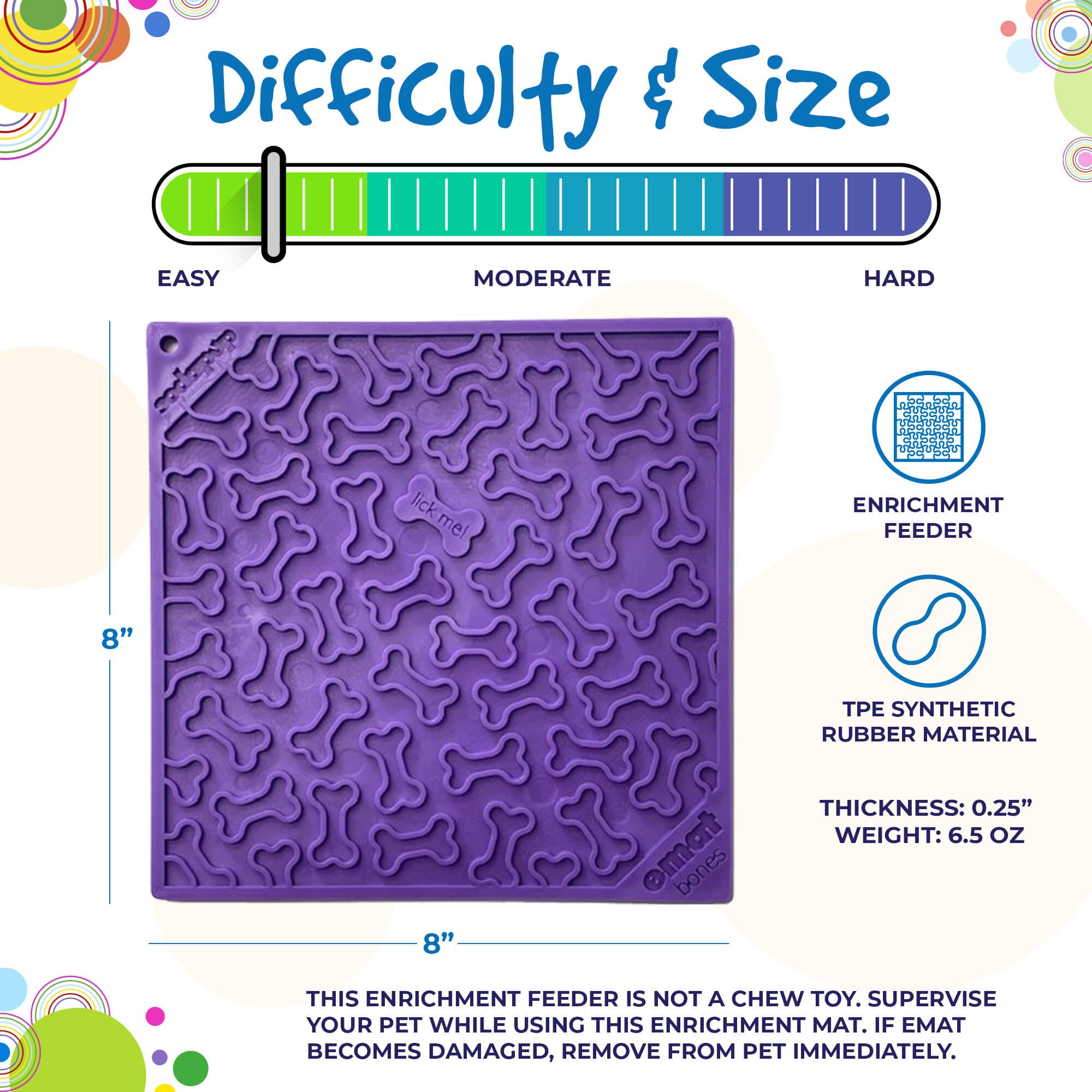 Dog lick Mat -  for Dogs and Cats