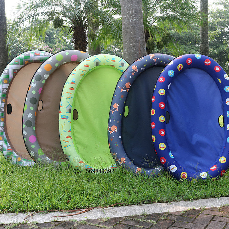 Inflatable Dog Pool Float & Swimming Raft — 8 Designs, Supports 40kg