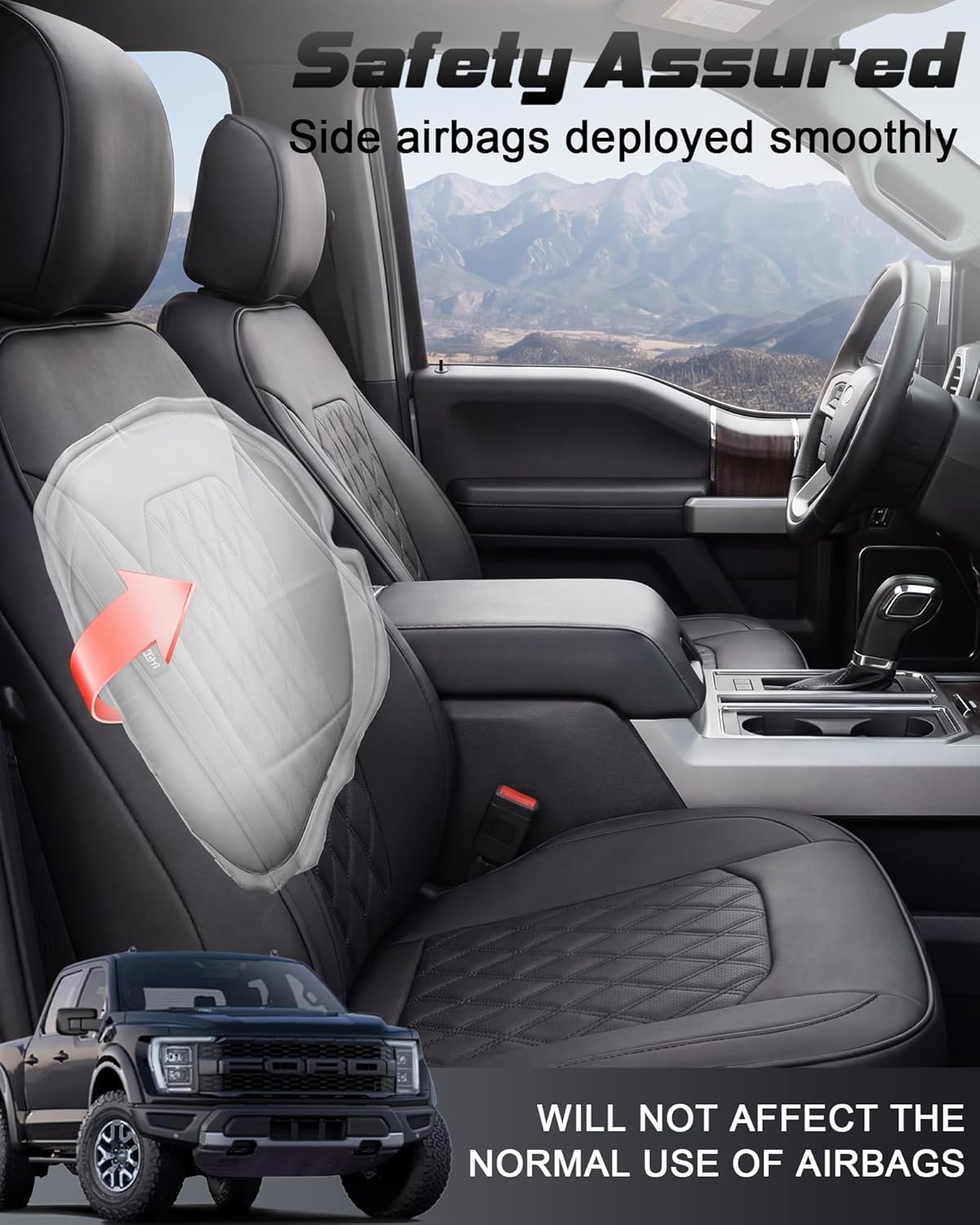 Custom Fit Seat Covers for Ford F150,