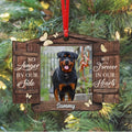 Personalized Memorial Photo Wooden Ornament