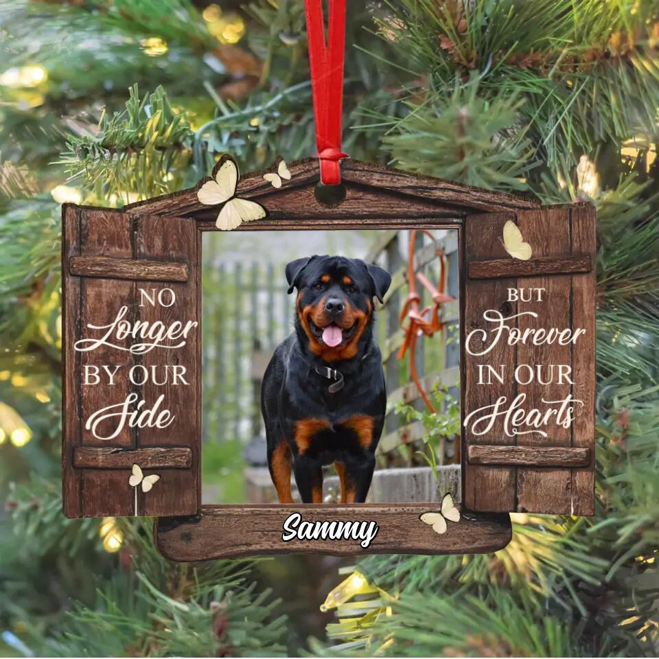 Personalized Memorial Photo Wooden Ornament