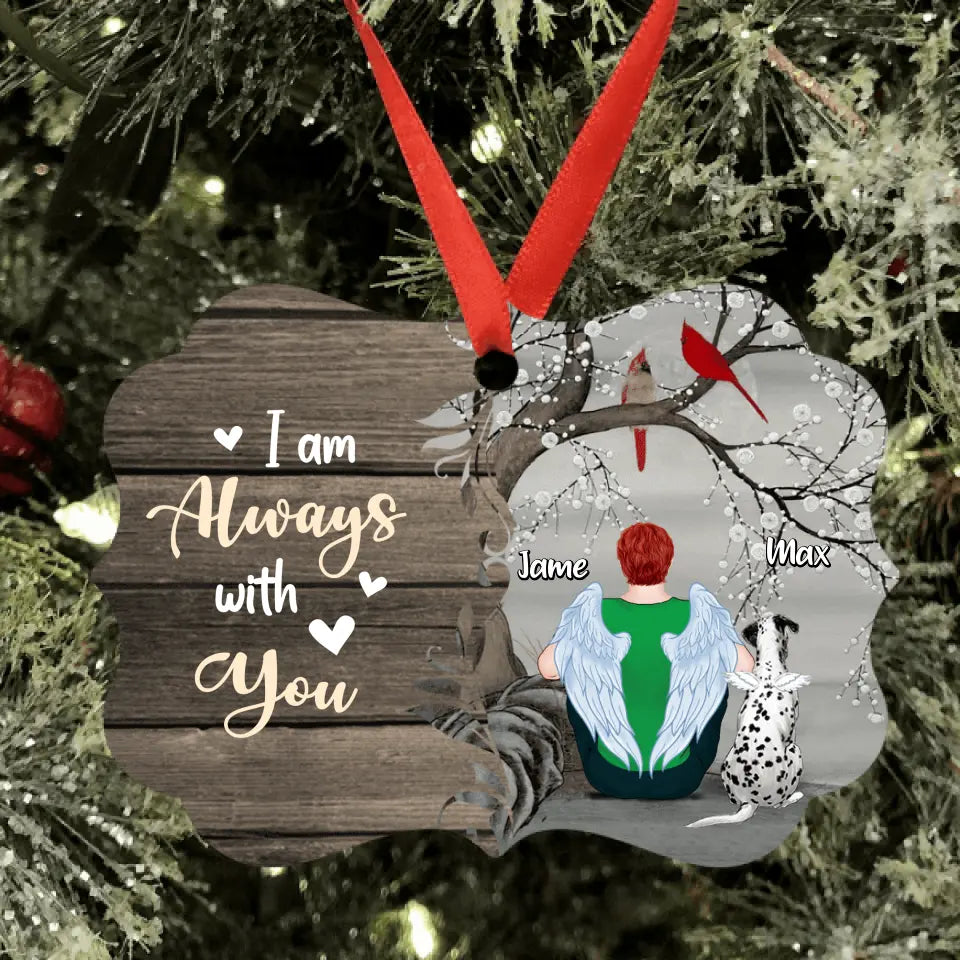 Personalized Memorial Pets Rectangle Ornament