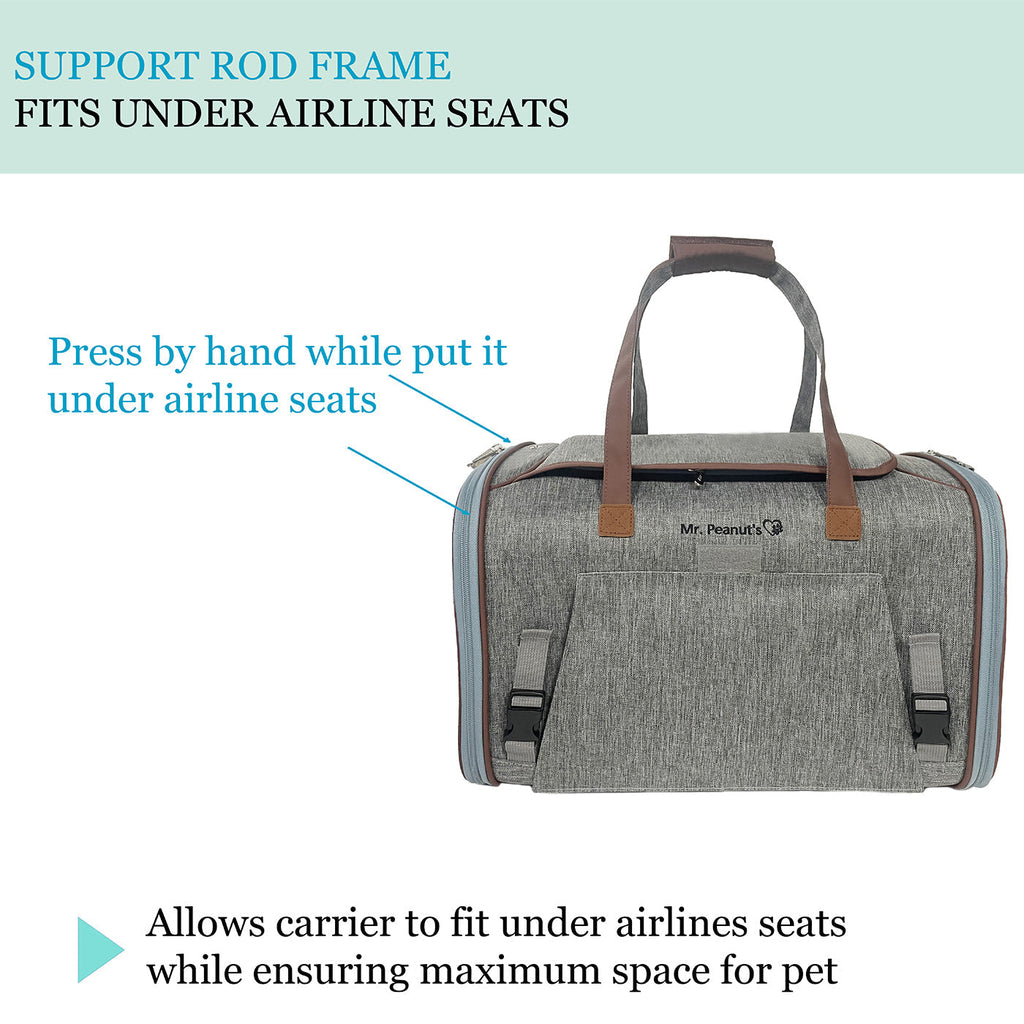 Mr. Peanut's Airline Compliant Expandable Pet Carrier