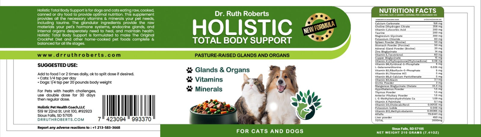 Holistic Total Body Support — Daily Multivitamin