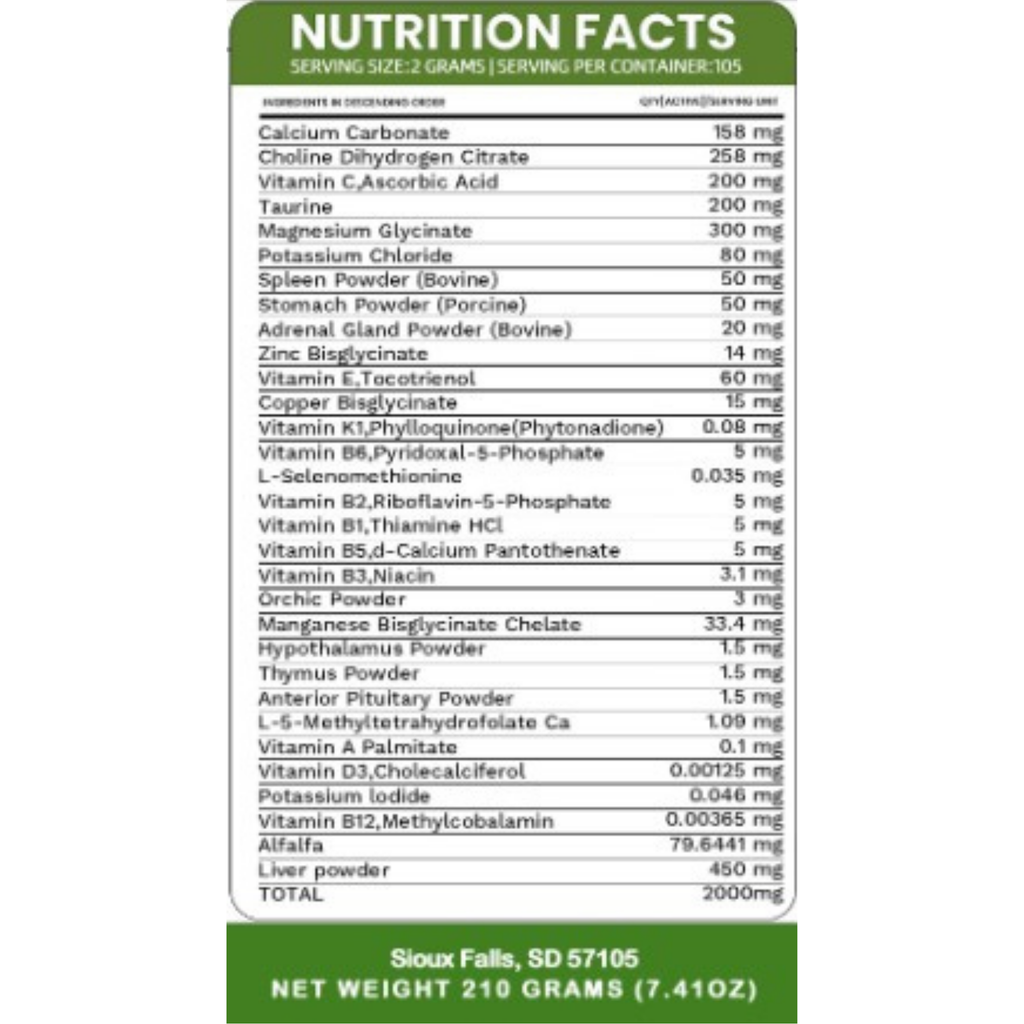 Holistic Total Body Support — Daily Multivitamin
