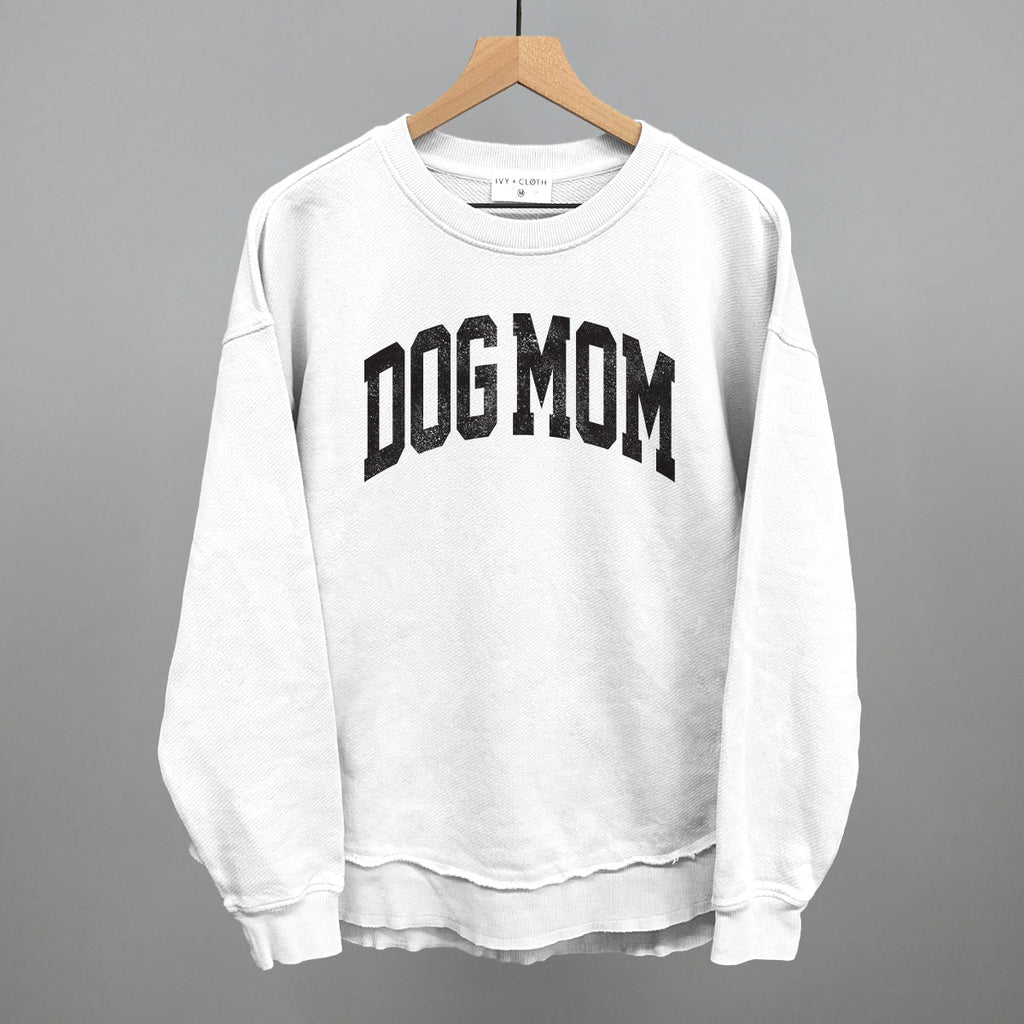 Dog Mom Distressed Arch