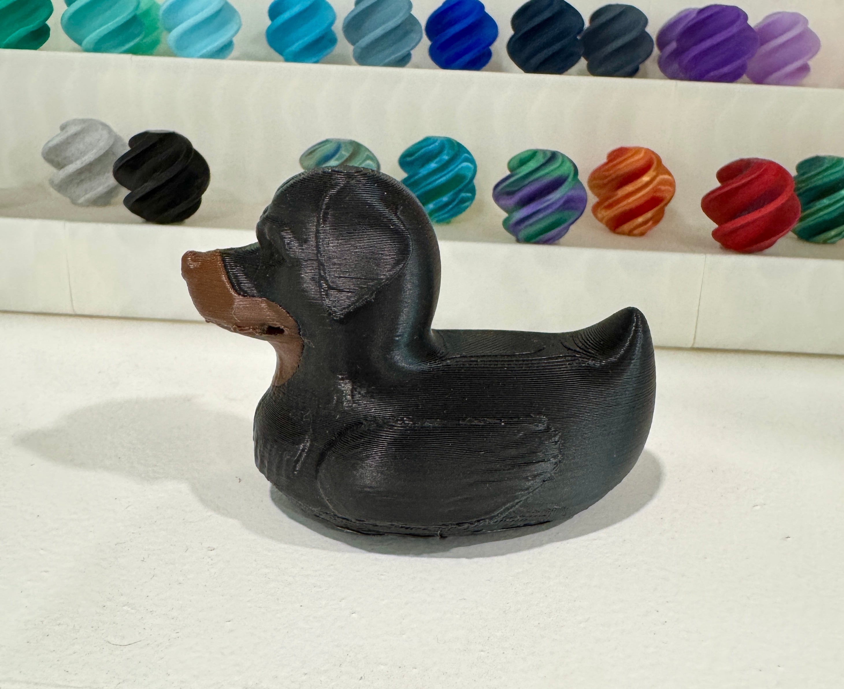 Rottie / Rottweiler Dog Duck
