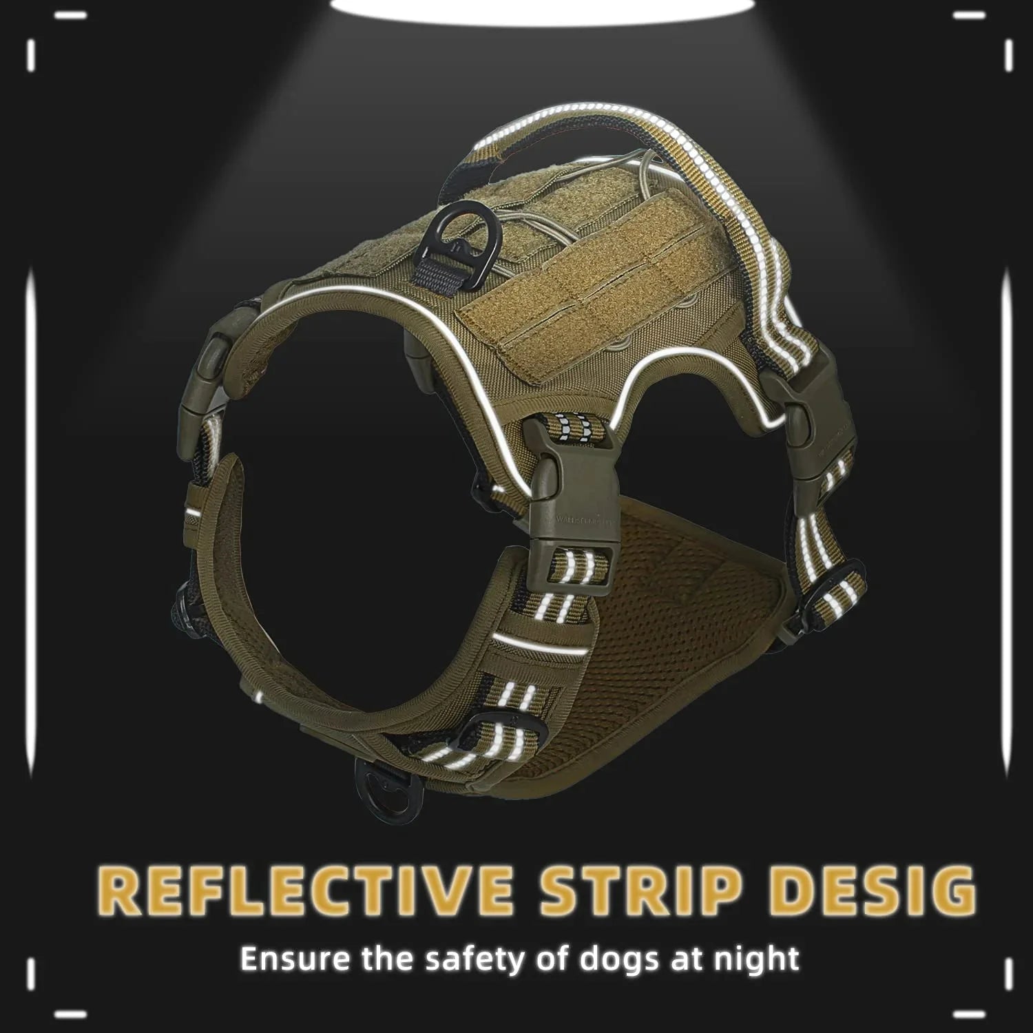 Tactical No-Pull Dog Harness