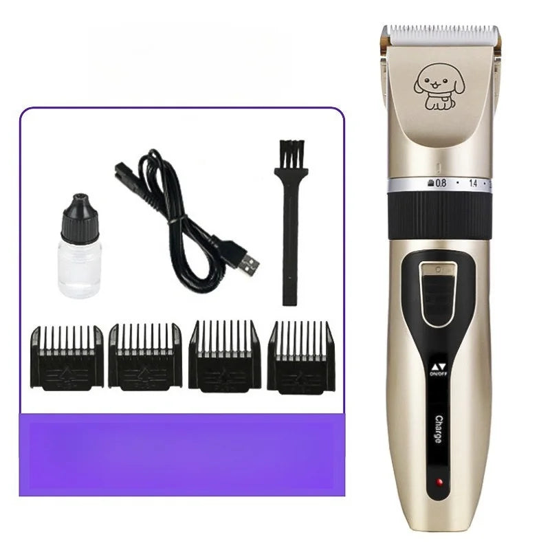 Pet Hair Clipper Haircut Trimmer Shaver Set for Rabbit Cat Dog Puppy Grooming Clipper
