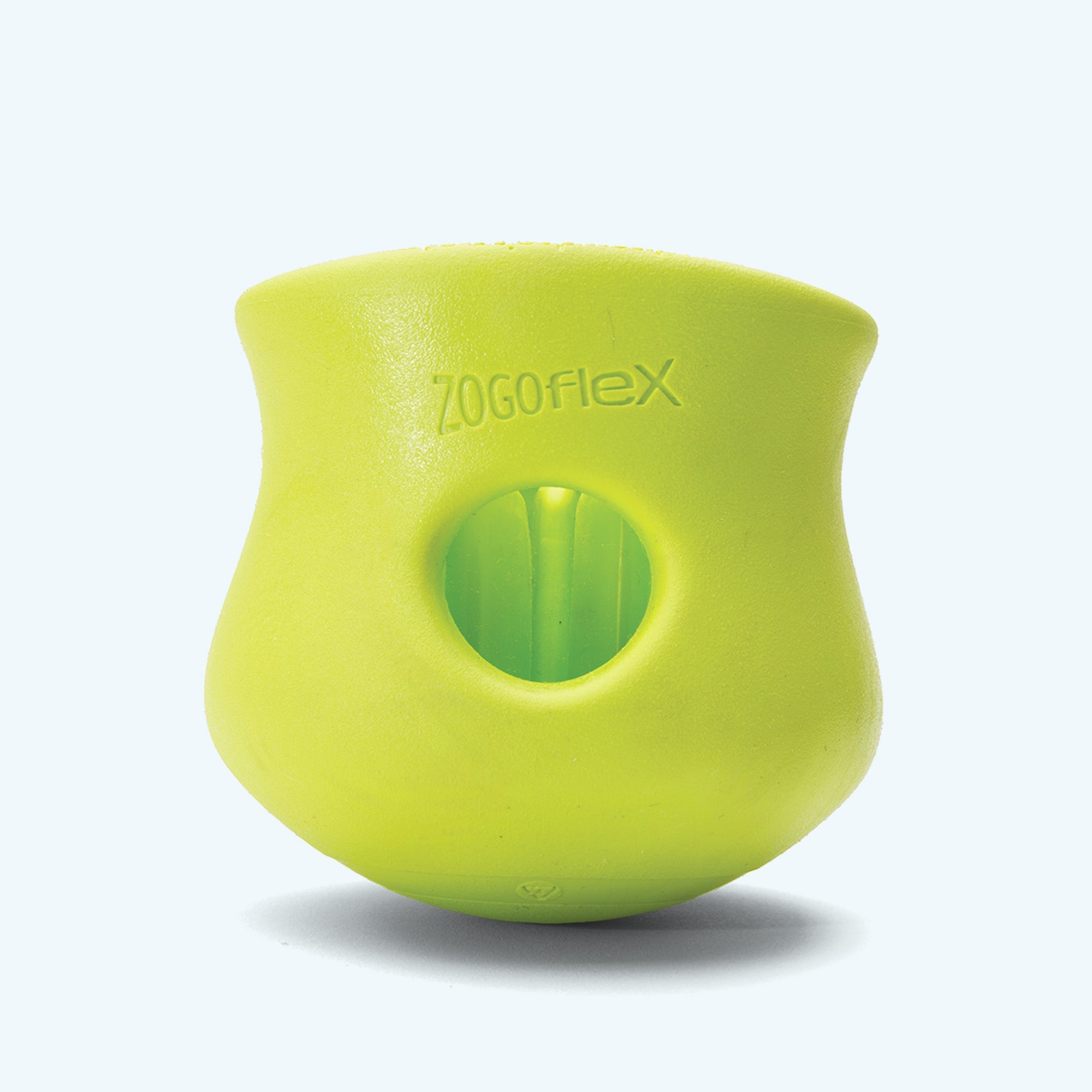 Puzzle toy that doubles as a slow feeder