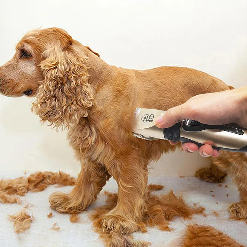 Pet Hair Clipper Haircut Trimmer Shaver Set for Rabbit Cat Dog Puppy Grooming Clipper