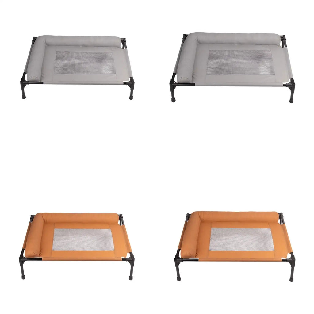 Elevated Pet Bed Multifunctional Spacious Heavy Duty Easy Clean Comfortable Indoor Pet Supplies Accessory Metal Frame