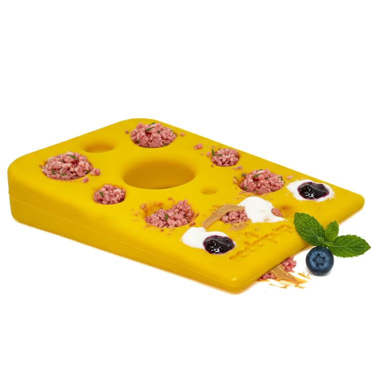 Swiss Cheese Wedge for Aggressive Chewers