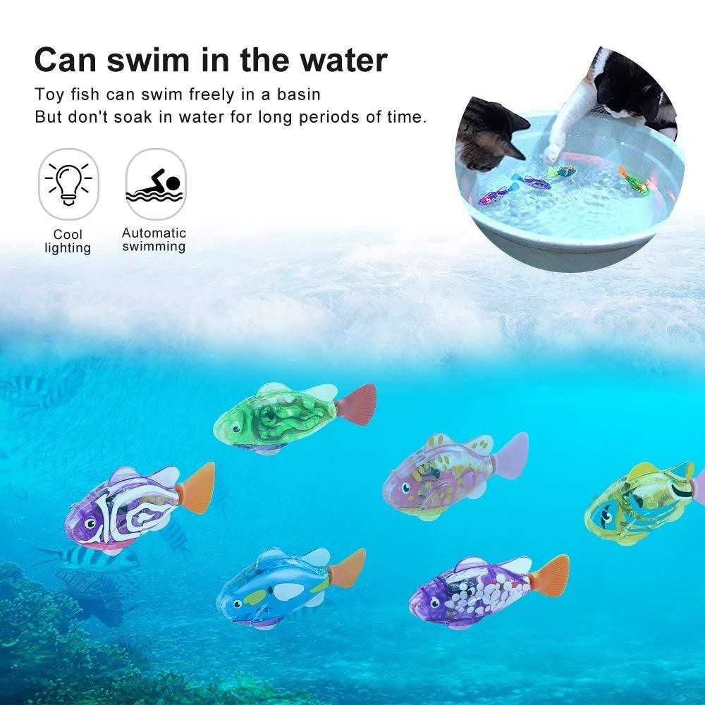 Cat Interactive Electric Fish Toy