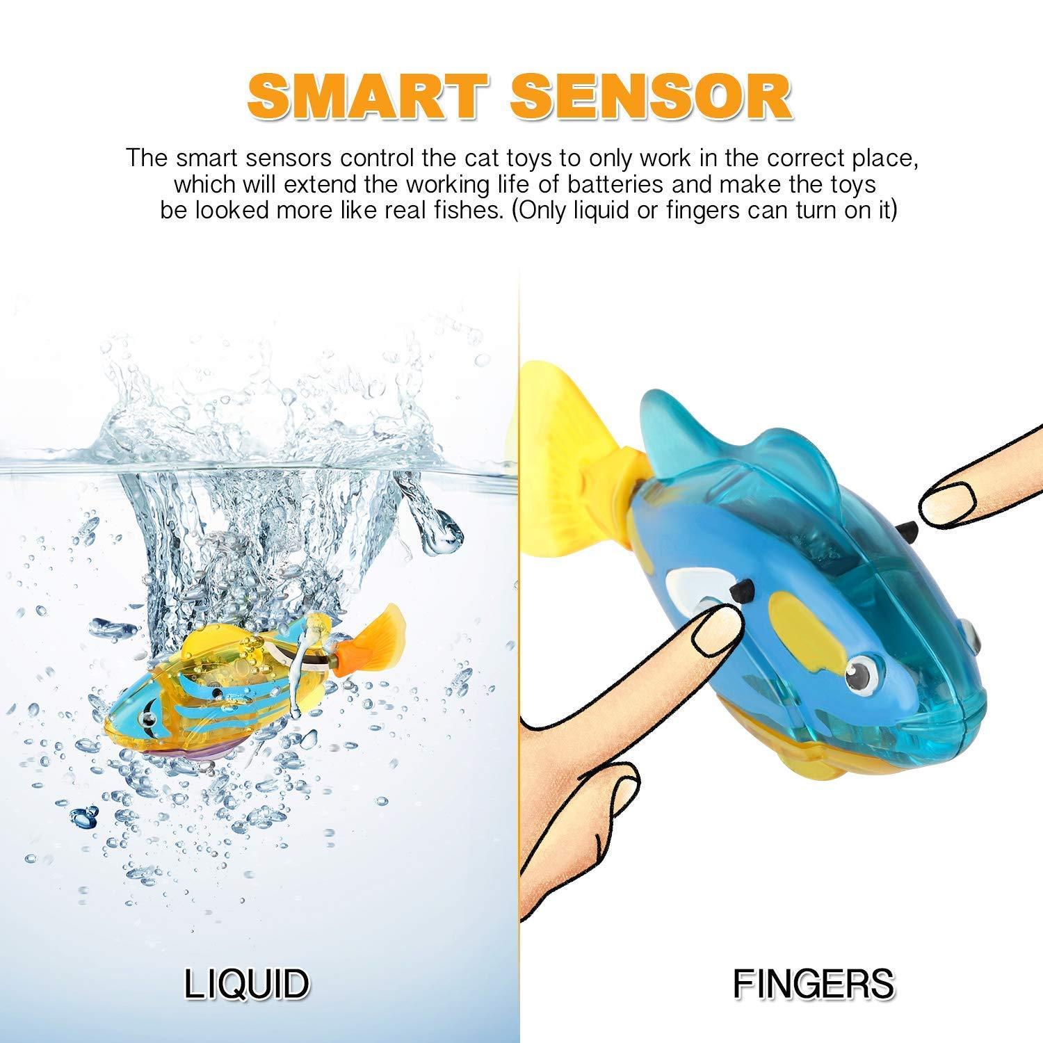 Cat Interactive Electric Fish Toy