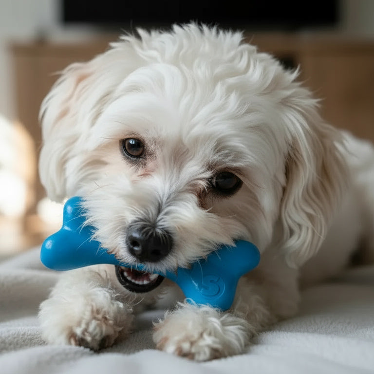 PUP-X Rubber Bone Dog Toy