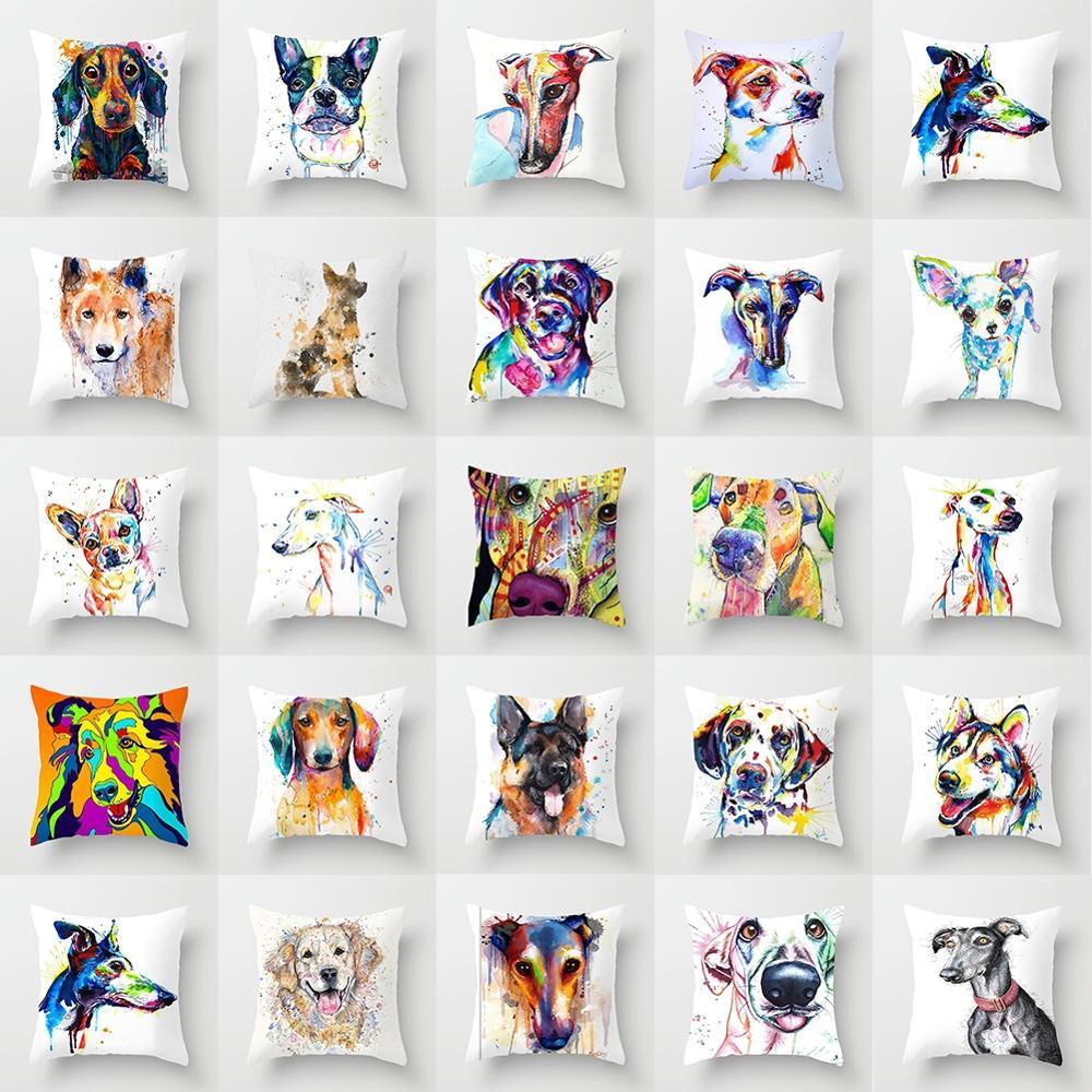 Cute Dog Peachskin Pillowcase