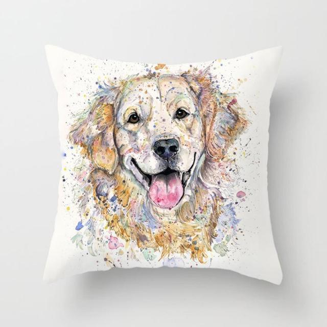 Cute Dog Peachskin Pillowcase