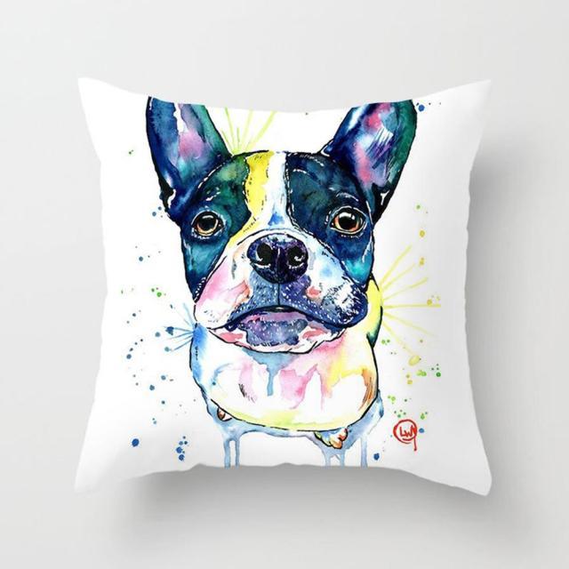 Cute Dog Peachskin Pillowcase