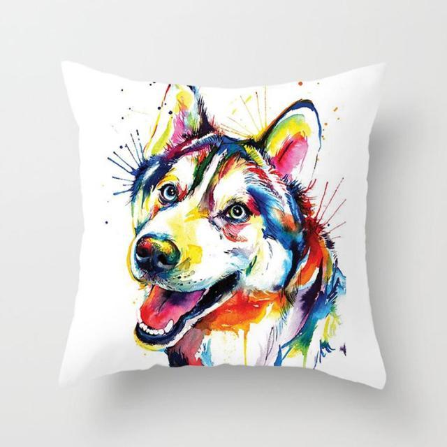 Cute Dog Peachskin Pillowcase