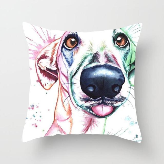 Cute Dog Peachskin Pillowcase