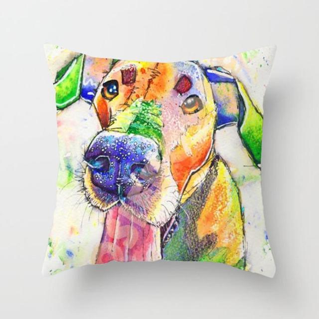 Cute Dog Peachskin Pillowcase