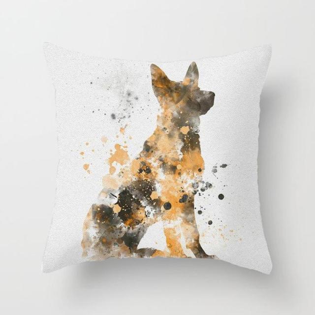 Cute Dog Peachskin Pillowcase