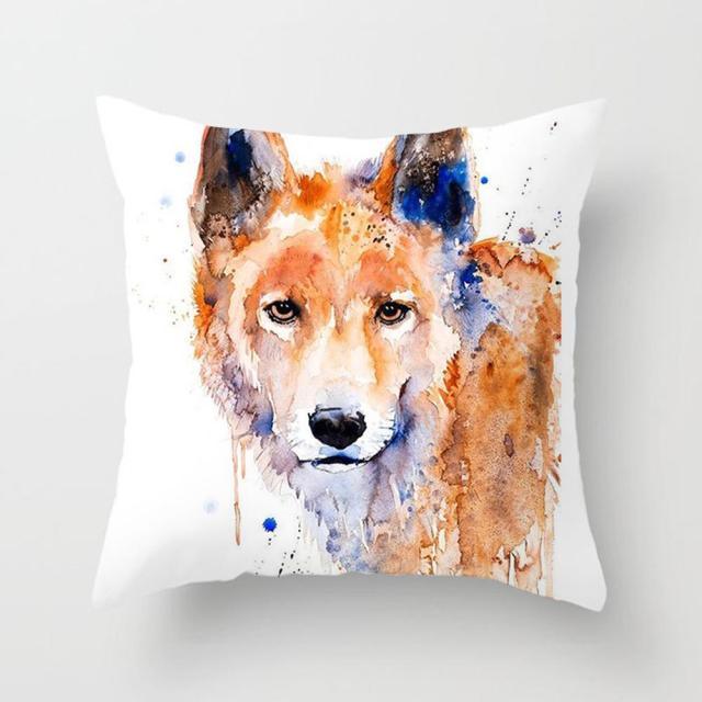Cute Dog Peachskin Pillowcase