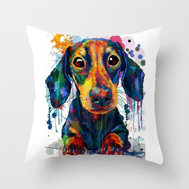 Cute Dog Peachskin Pillowcase