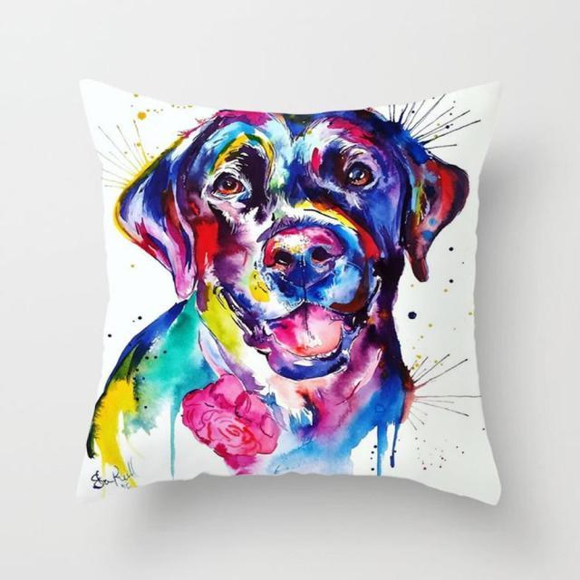 Cute Dog Peachskin Pillowcase