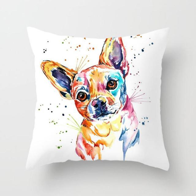 Cute Dog Peachskin Pillowcase