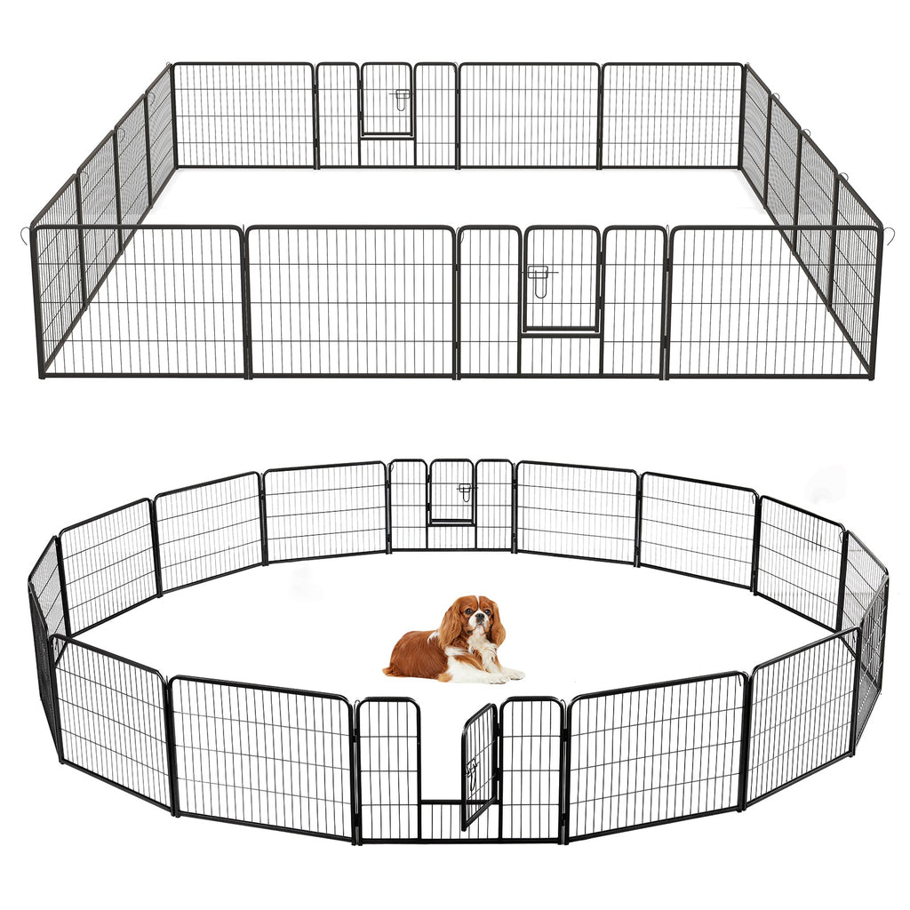 16 Panel 24/32/40 Inches Height Dog Playpen