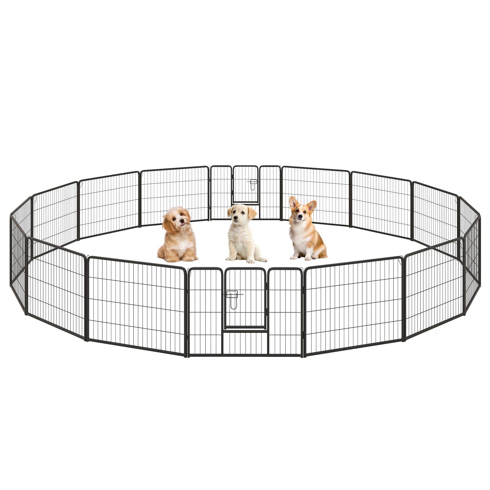 16 Panel 24/32/40 Inches Height Dog Playpen