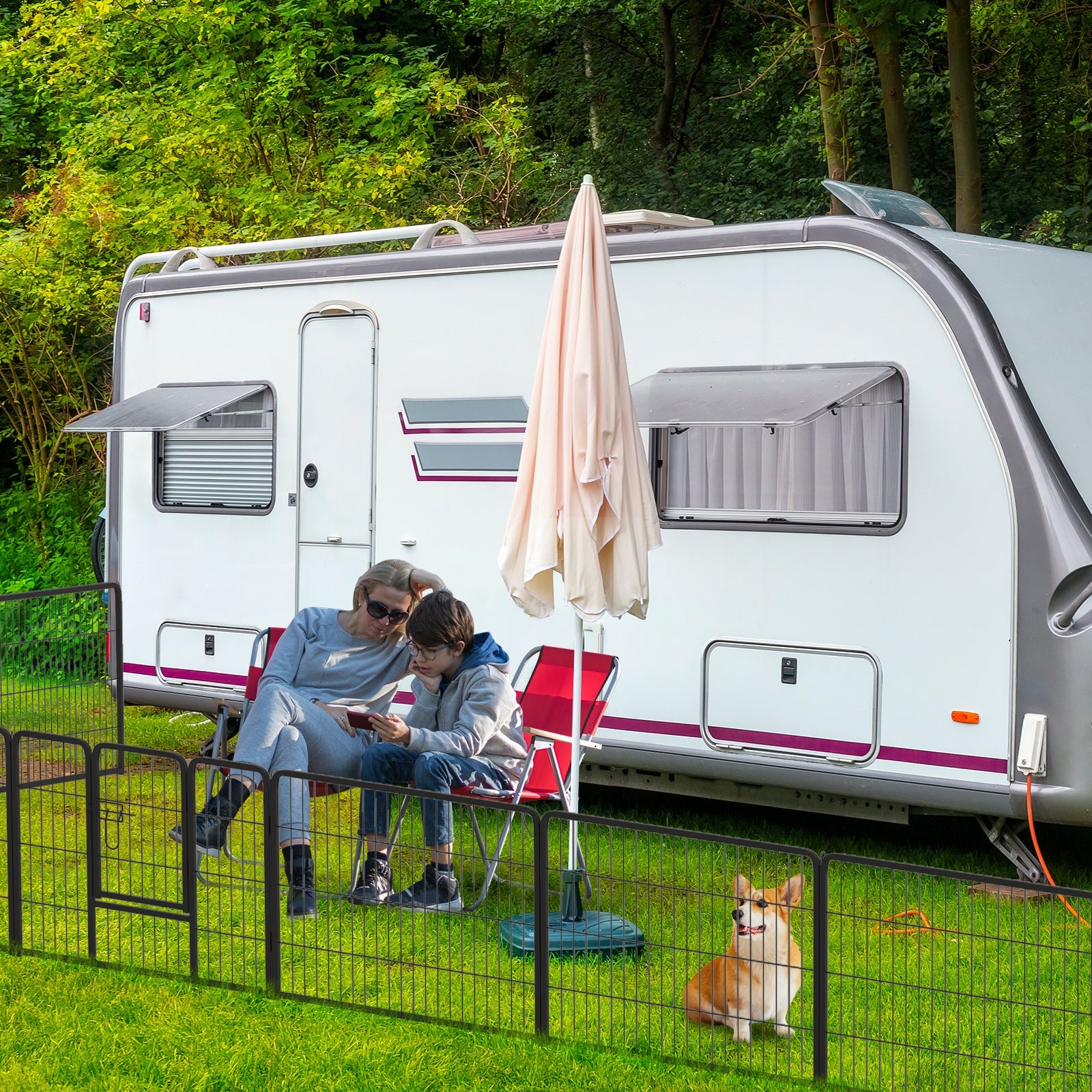 16 Panel 24/32/40 Inches Height Dog Playpen