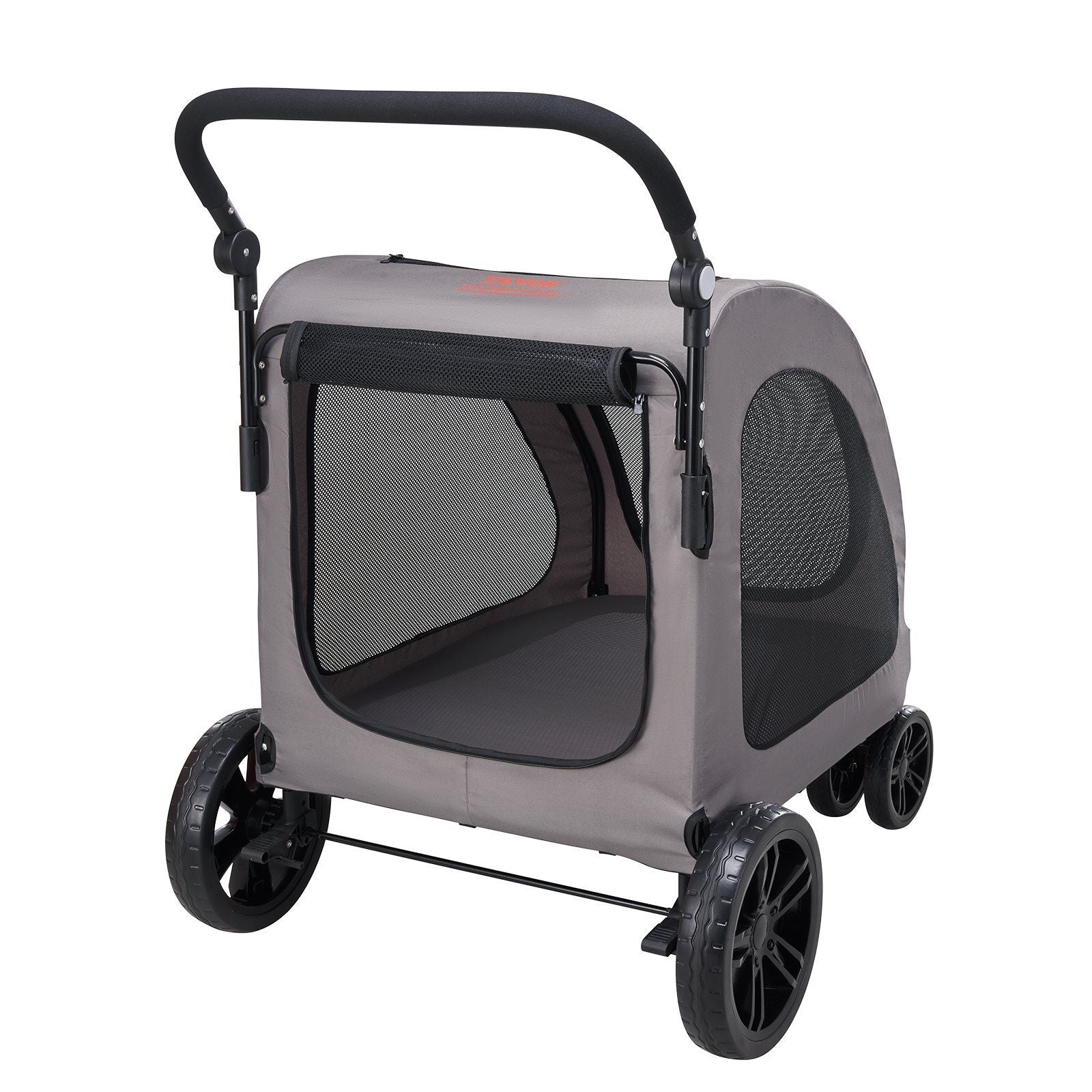 4-Wheels Pet Stroller 160lbs Weight Capacity