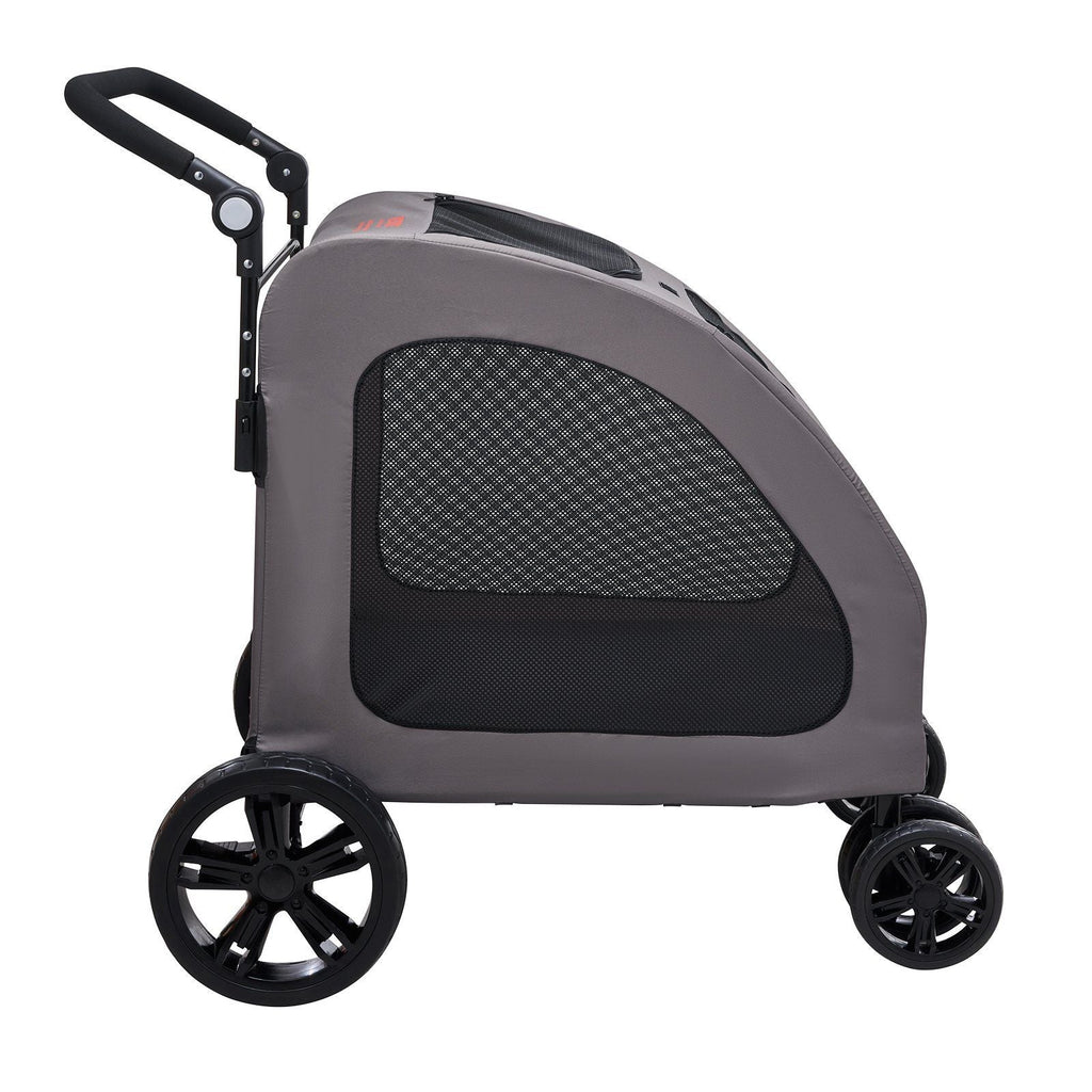 4-Wheels Pet Stroller 160lbs Weight Capacity