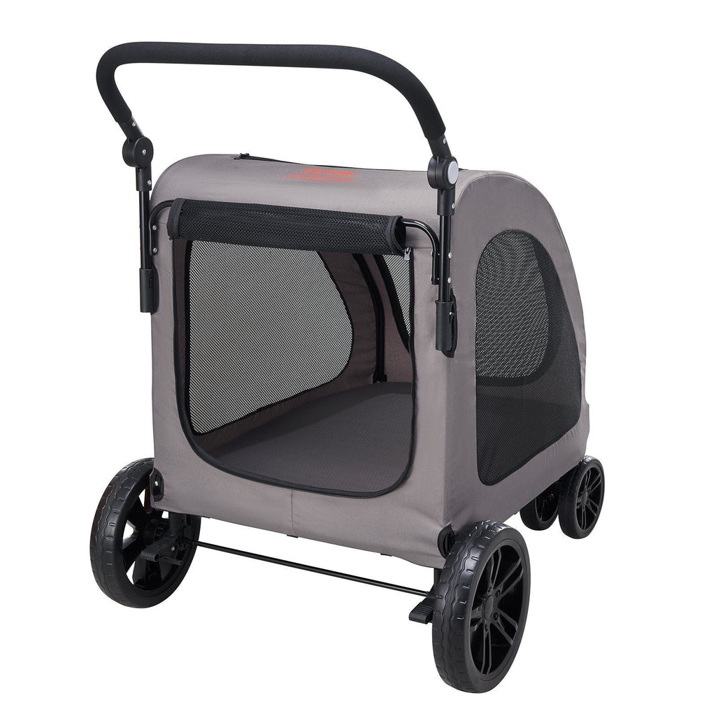 4-Wheels Pet Stroller 160lbs Weight Capacity