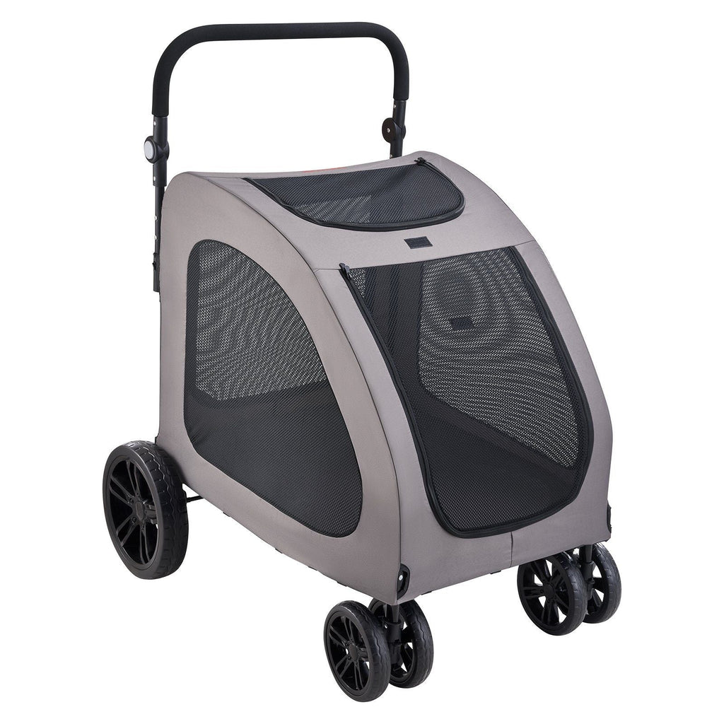 4-Wheels Pet Stroller 160lbs Weight Capacity