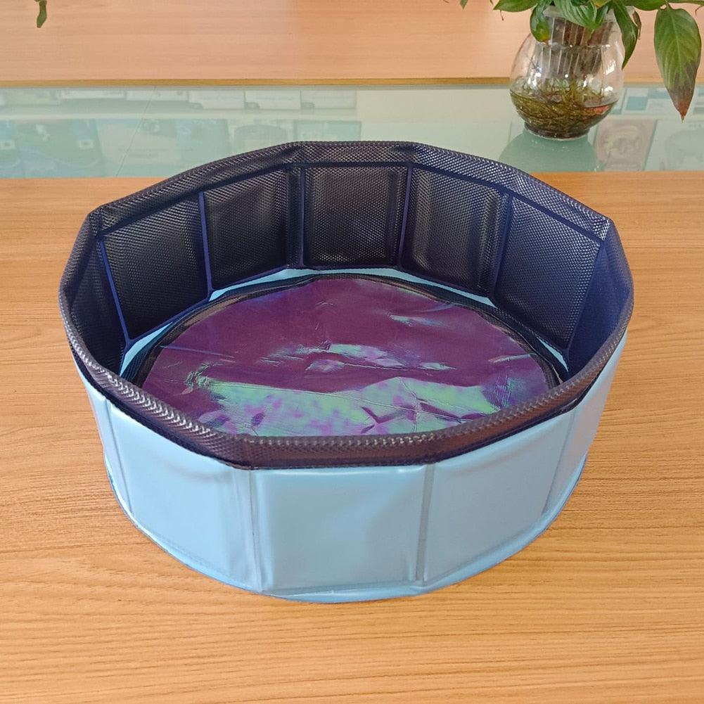 Foldable Dog Swimming Pool Pet Bath Swimming Tub