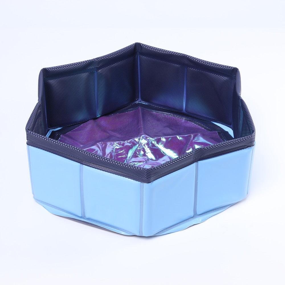 Foldable Dog Swimming Pool Pet Bath Swimming Tub