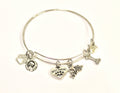 Dog Mom Charm Bracelet
