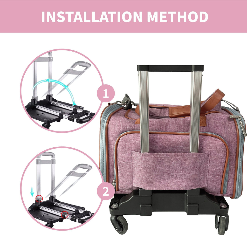 Mr. Peanut's Pet Carrier/Luggage  Cart